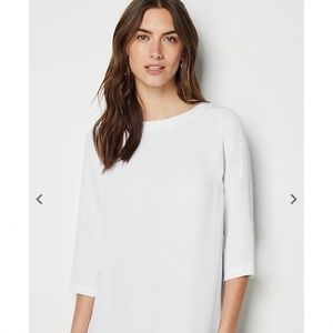 Wearever Easy-Care Boat-Neck Top M